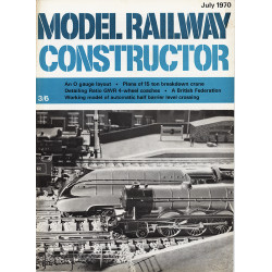 Model Railway Constructor 1970 July
