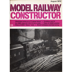 Model Railway Constructor 1970 August