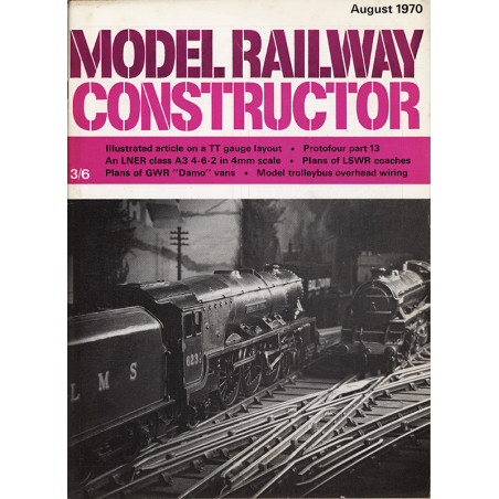 Model Railway Constructor 1970 August