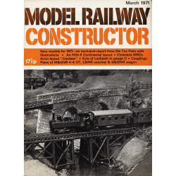 Model Railway Constructor 1971 March