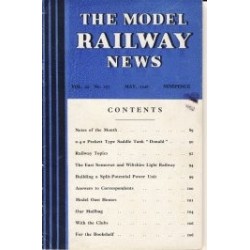 Model Railway News 1946 May