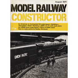Model Railway Constructor 1971 August