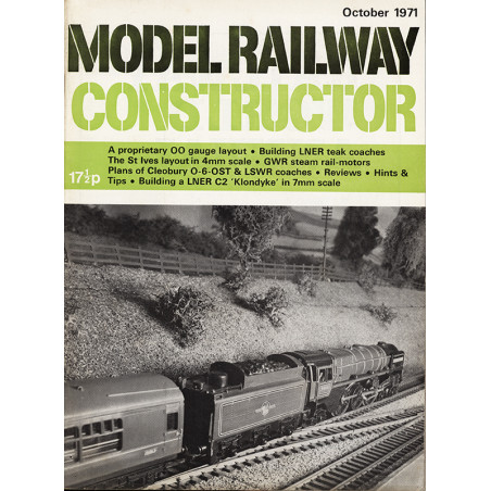 Model Railway Constructor 1971 October