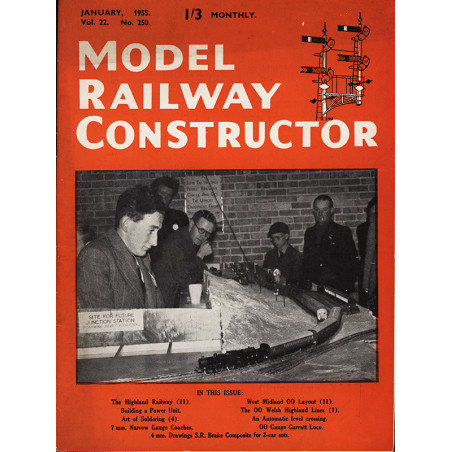 Model Railway Constructor 1955 January