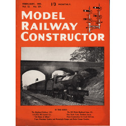 Model Railway Constructor 1955 February