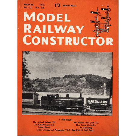 Model Railway Constructor 1955 March