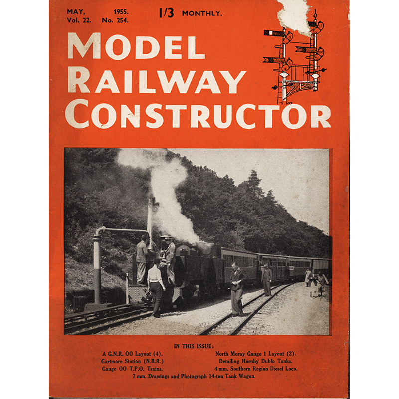 Model Railway Constructor 1955 May Model Railway Constructor 1955 May