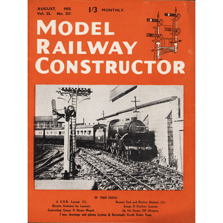 Model Railway Constructor 1955 August