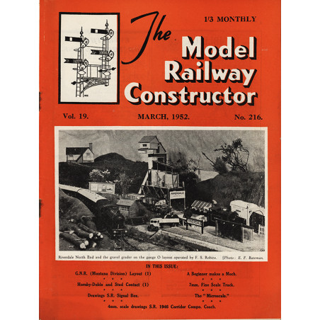 Model Railway Constructor 1952 March