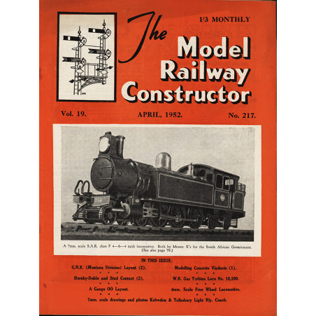 Model Railway Constructor 1952 April