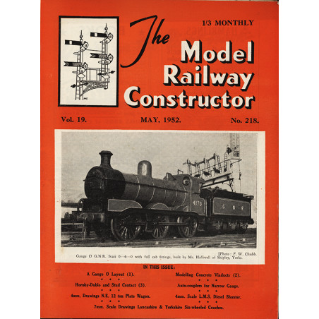 Model Railway Constructor 1952 May