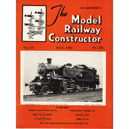 Model Railway Constructor 1952 July