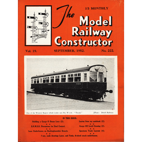 Model Railway Constructor 1952 September