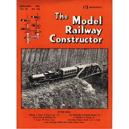 Model Railway Constructor 1953 January