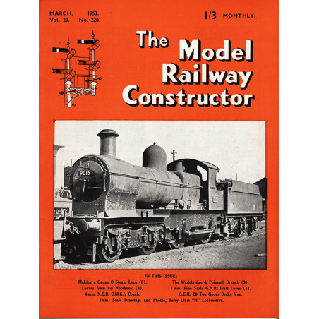 Model Railway Constructor 1953 March