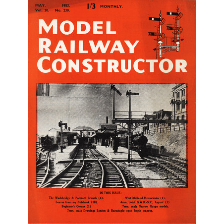Model Railway Constructor 1953 May