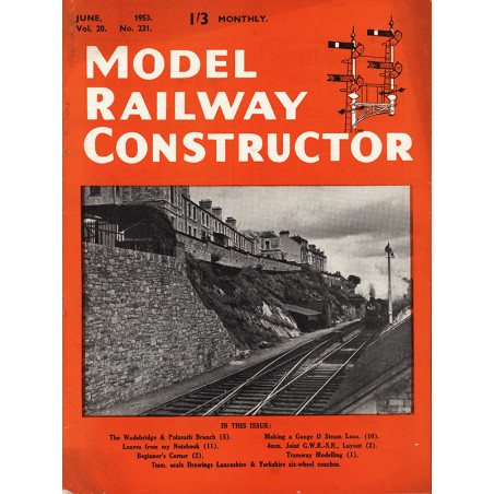 Model Railway Constructor 1953 June