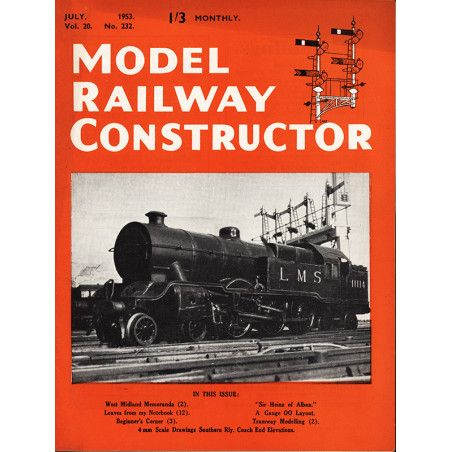 Model Railway Constructor 1953 July