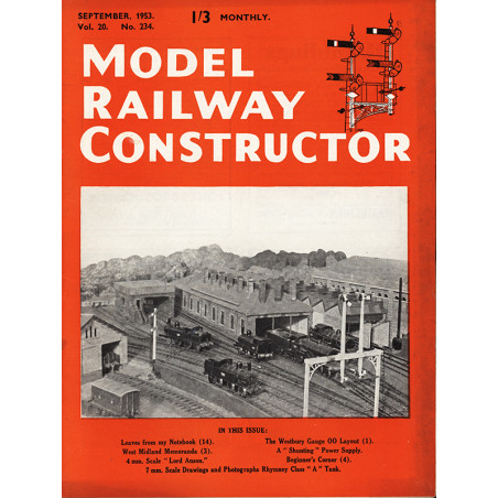 Model Railway Constructor 1953 September