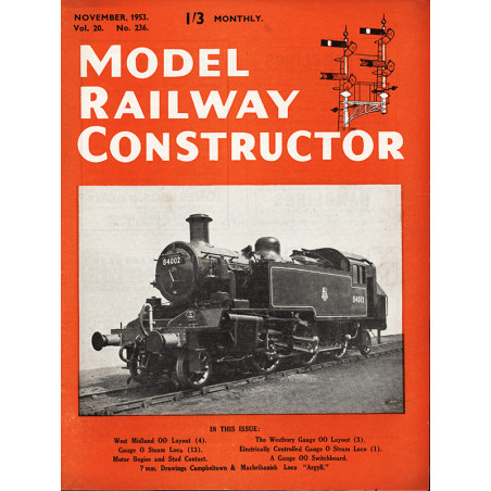 Model Railway Constructor 1953 November