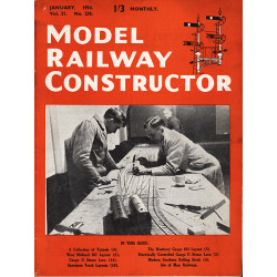 Model Railway Constructor 1954 January