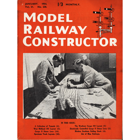 Model Railway Constructor 1954 January