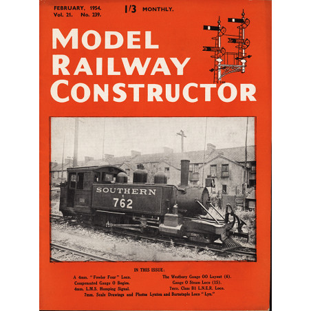 Model Railway Constructor 1954 February