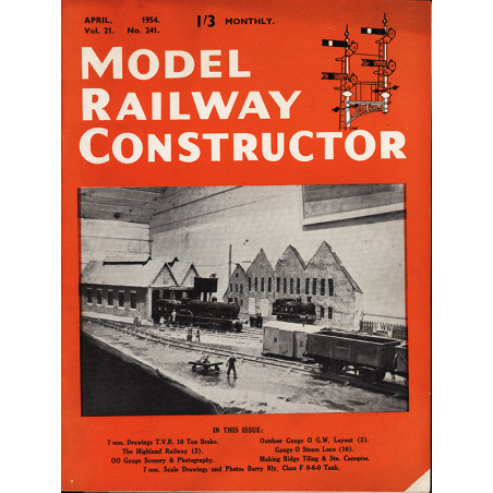 Model Railway Constructor 1954 April