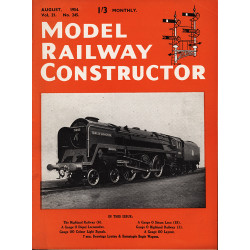 Model Railway Constructor 1954 August