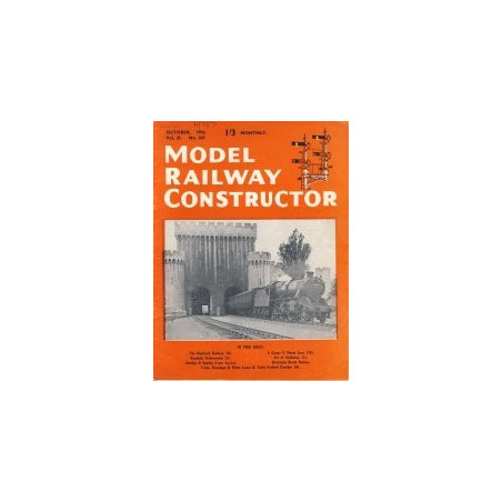 Model Railway Constructor 1954 October