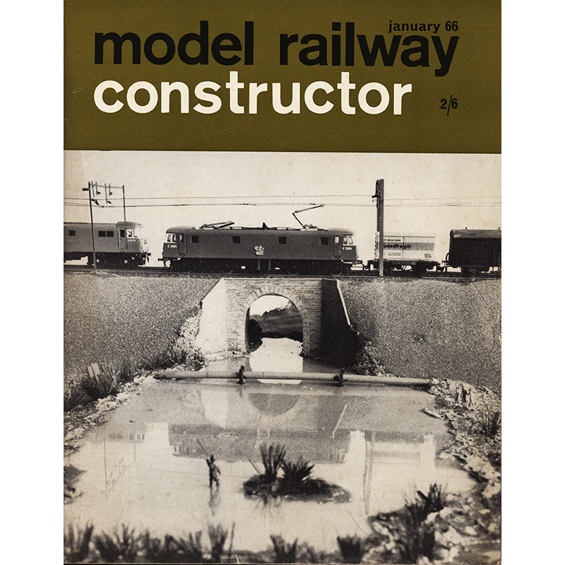 Model Railway Constructor 1966 January Model Railway Constructor 1966 January