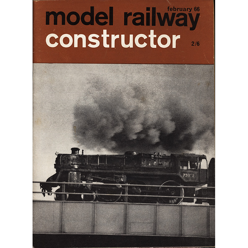 Model Railway Constructor 1966 February Model Railway Constructor 1966 February