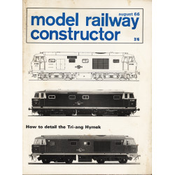 Model Railway Constructor 1966 August