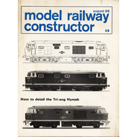 Model Railway Constructor 1966 August