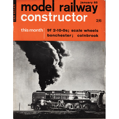 Model Railway Constructor 1965 January