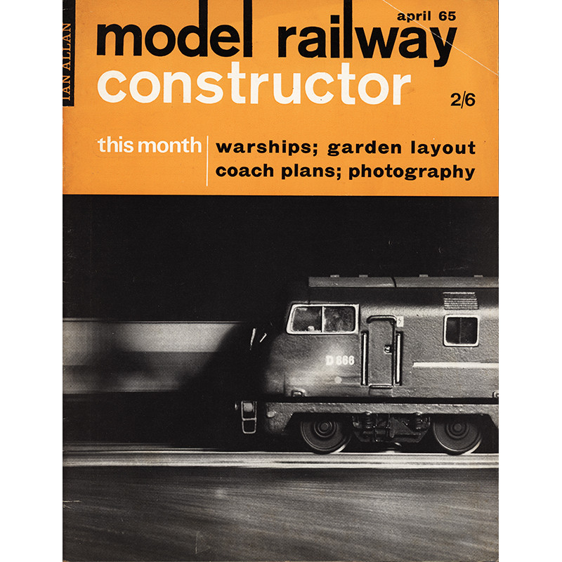 Model Railway Constructor 1965 April Model Railway Constructor 1965 April