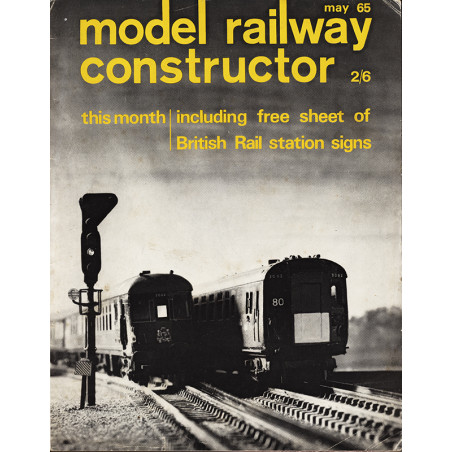 Model Railway Constructor 1965 May
