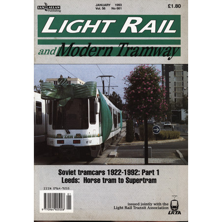 Light Rail and Modern Tramways 1993 January