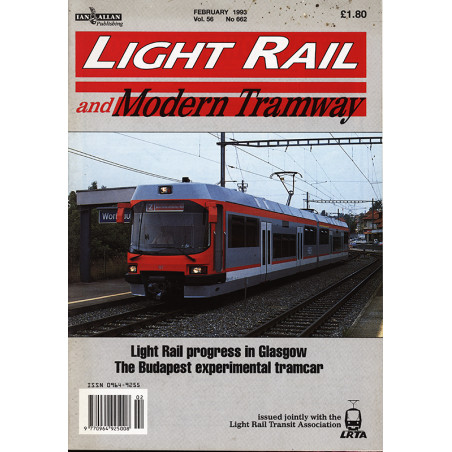 Light Rail and Modern Tramways 1993 February