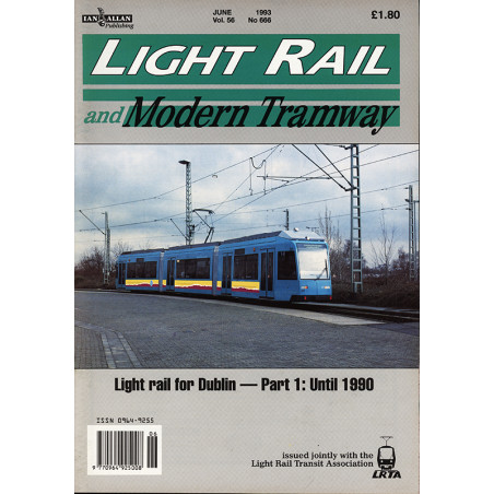 Light Rail and Modern Tramways 1993 June