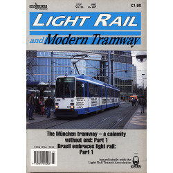 Light Rail and Modern Tramways 1993 July