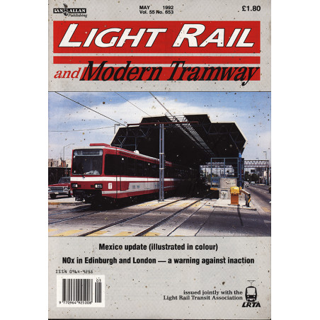 Light Rail and Modern Tramways 1992 May