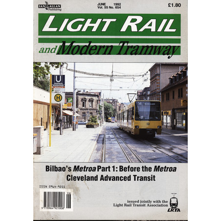 Light Rail and Modern Tramways 1992 June