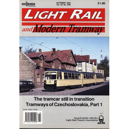 Light Rail and Modern Tramways 1992 September