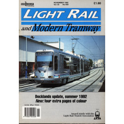 Light Rail and Modern Tramways 1992 September