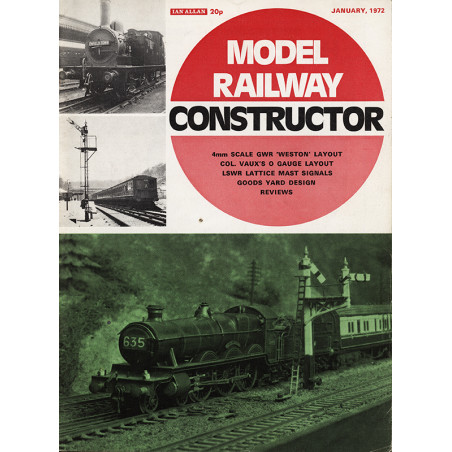 Model Railway Constructor 1972 January