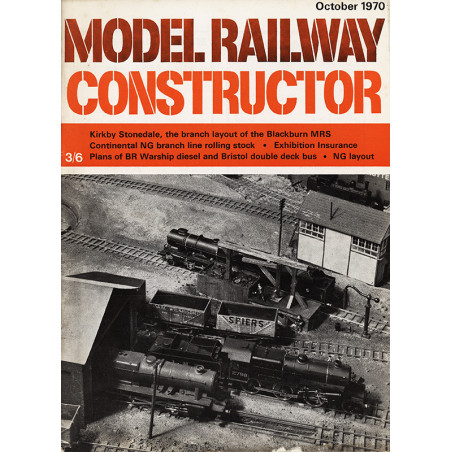 Model Railway Constructor 1970 October
