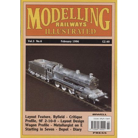 Modelling Railways Illustrated 1996 February V3No6
