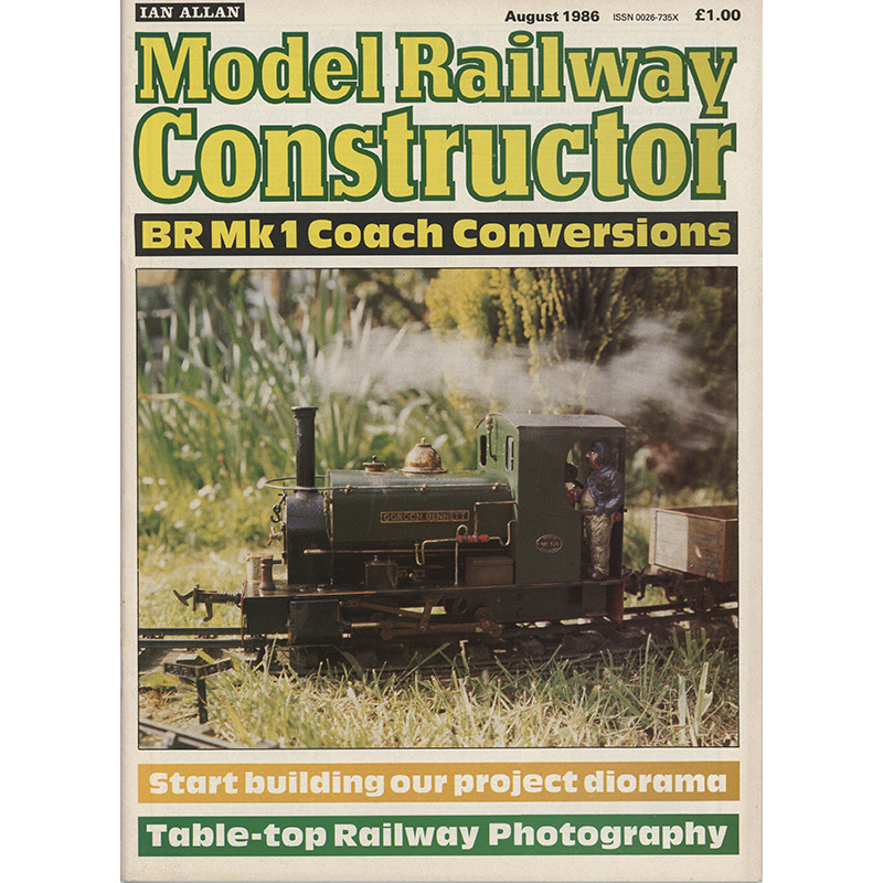 Model Railway Constructor 1986 August