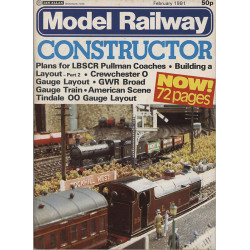 Model Railway Constructor 1981 February